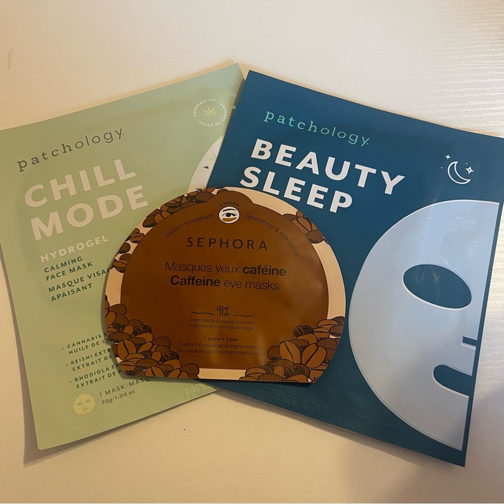 Face and Eye Mask Beauty Bundle
